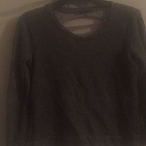 Cute cut out back top